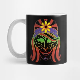 Sugar Skull - Day of The Dead Halloween Design Mug